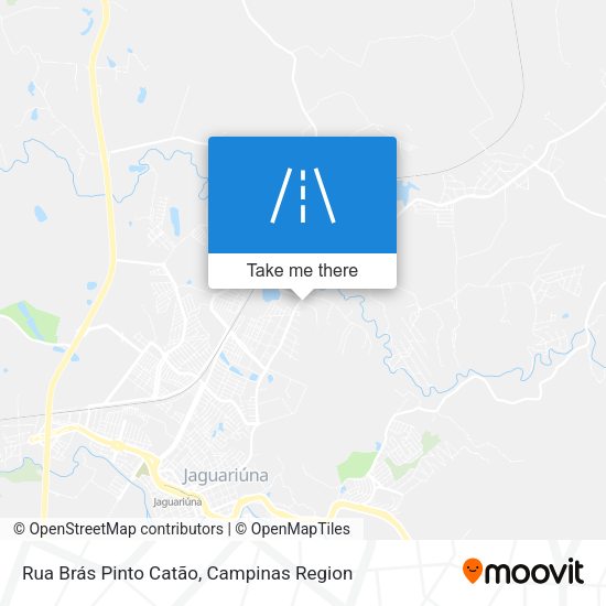 Rua Brás Pinto Catão map