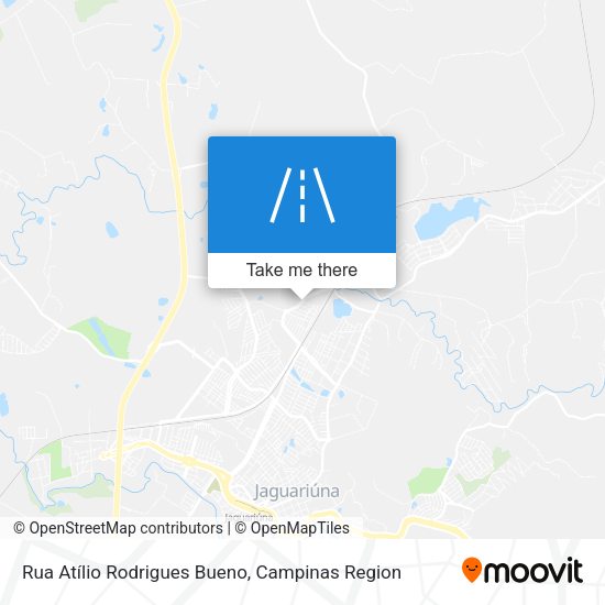 Rua Atílio Rodrigues Bueno map