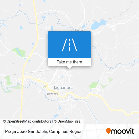 Praça João Gandolphi map