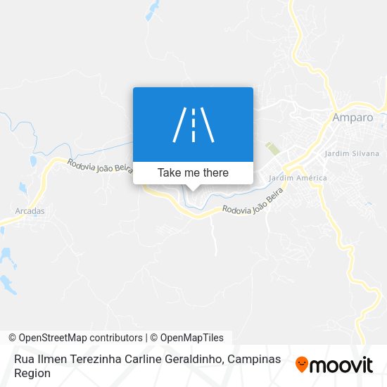 Rua Ilmen Terezinha Carline Geraldinho map