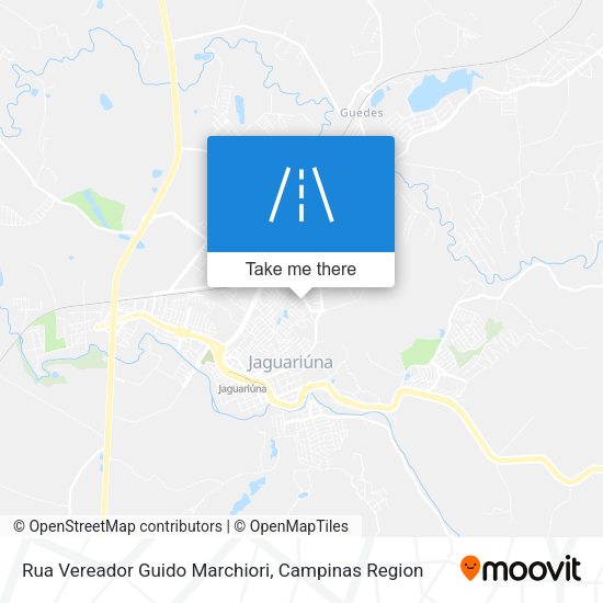 Rua Vereador Guido Marchiori map