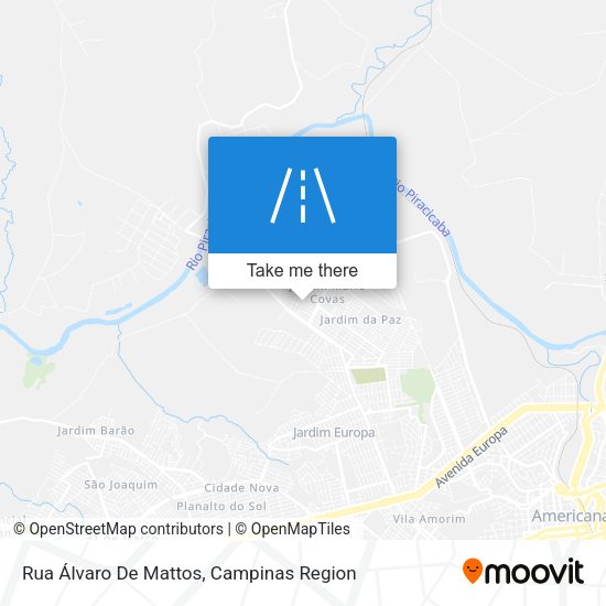 Rua Álvaro De Mattos map