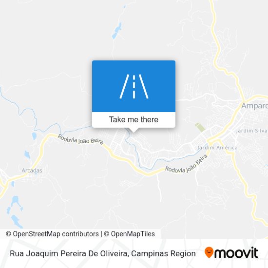 Rua Joaquim Pereira De Oliveira map