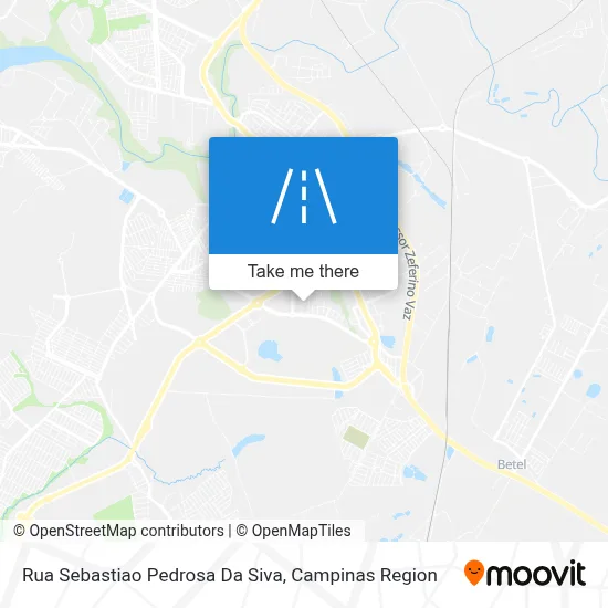 Rua Sebastiao Pedrosa Da Siva map
