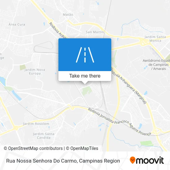 Rua Nossa Senhora Do Carmo map