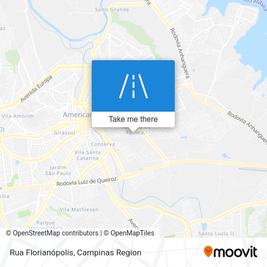 Rua Florianópolis map