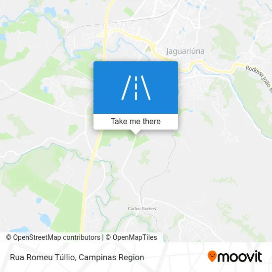 Rua Romeu Túllio map