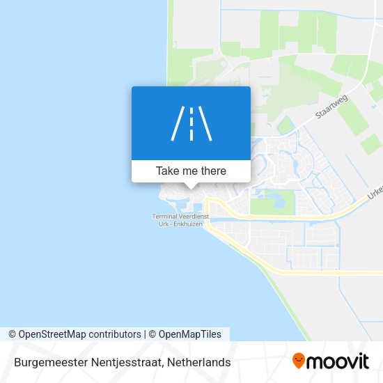 Burgemeester Nentjesstraat map