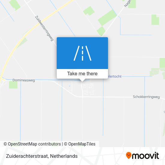 Zuiderachterstraat map