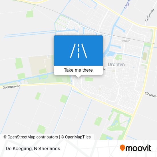 De Koegang map