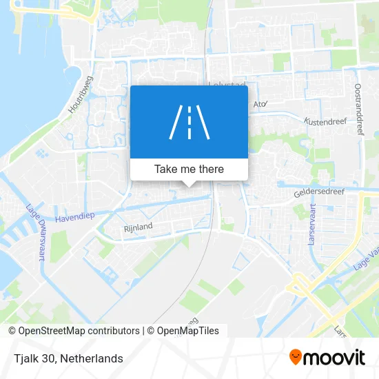 Tjalk 30 map