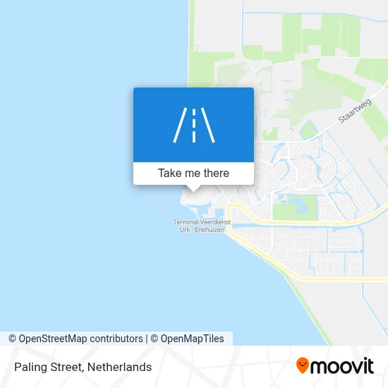 Palingstraat map