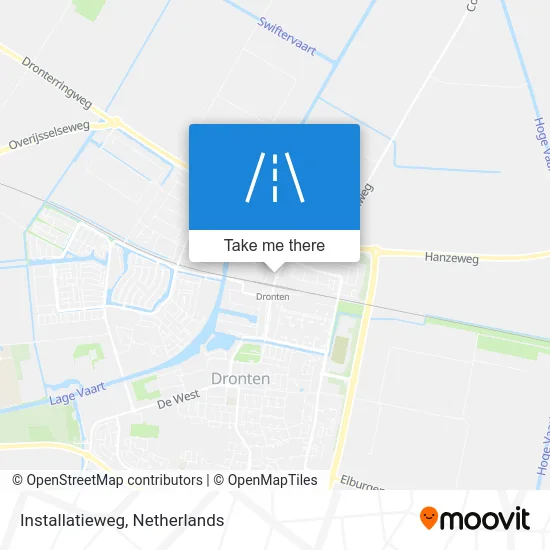 Installatieweg map