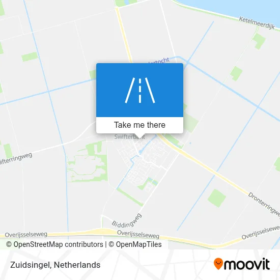 Zuidsingel map