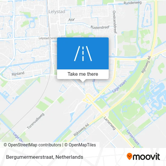 Bergumermeerstraat map