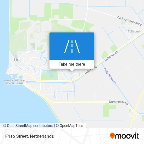 Frisostraat map