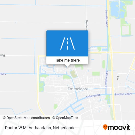 Doctor W.M. Verhaarlaan map