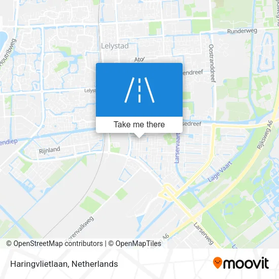 Haringvlietlaan map