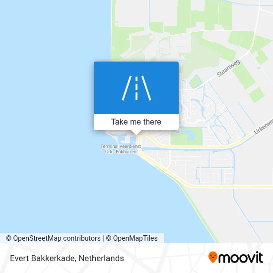 Evert Bakkerkade map