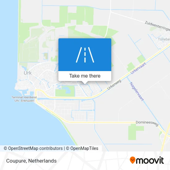 Coupure map