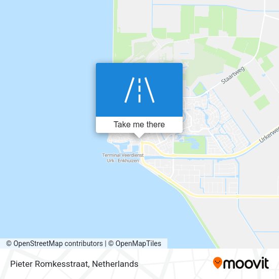 Pieter Romkesstraat map