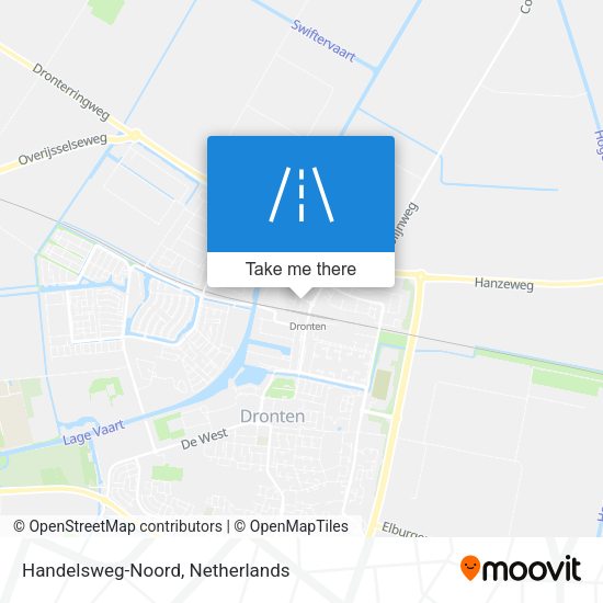 Handelsweg-Noord map