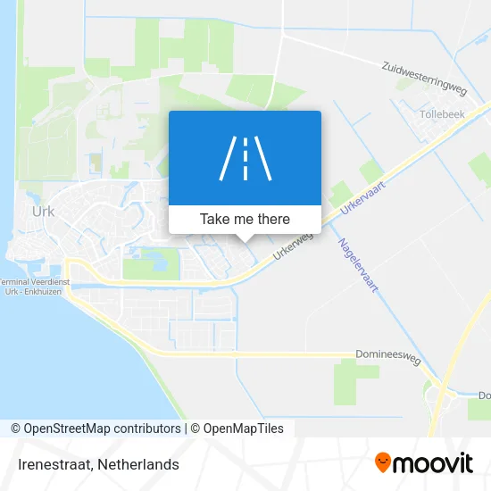 Irenestraat map