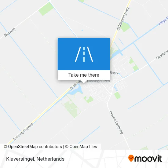 Klaversingel map