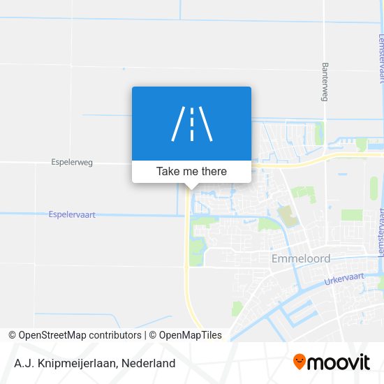 A.J. Knipmeijerlaan map
