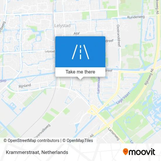 Krammerstraat map