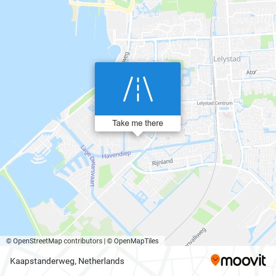 Kaapstanderweg map