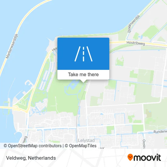 Veldweg map
