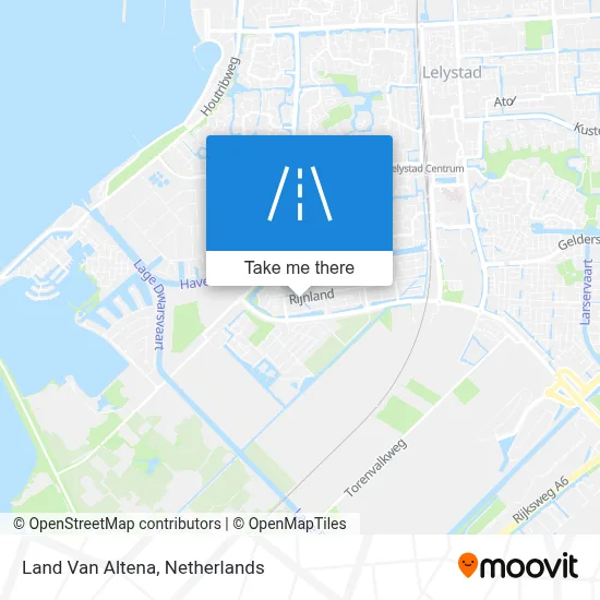 Land Van Altena map