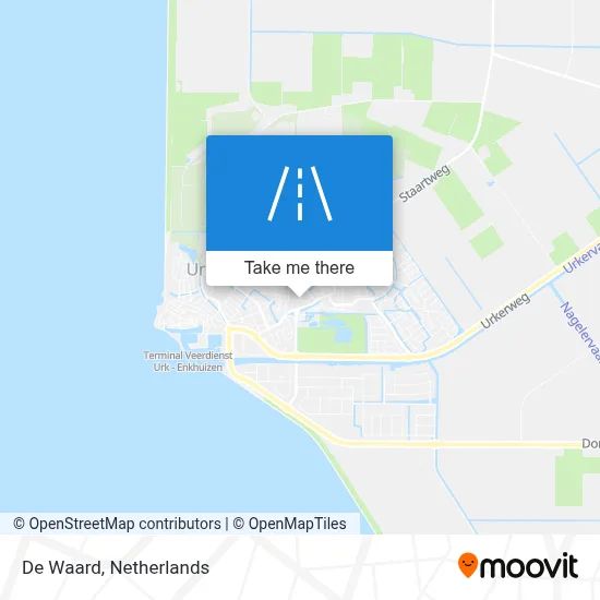 De Waard map