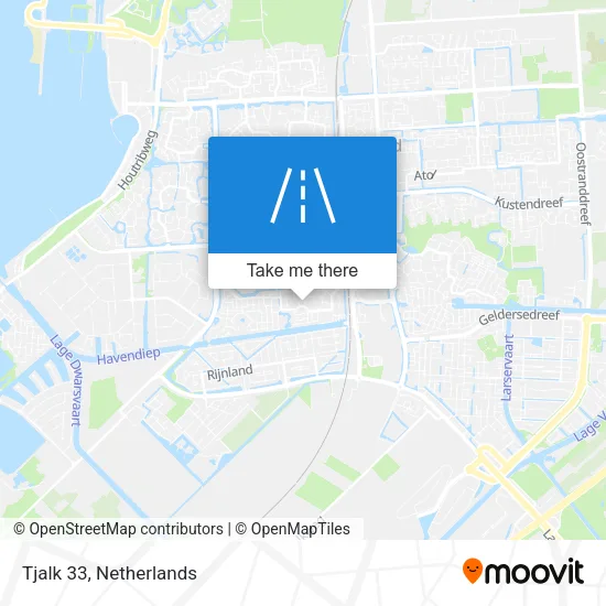 Tjalk 33 map