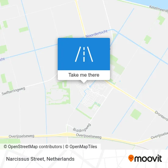 Narcisstraat map