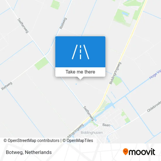 Botweg map