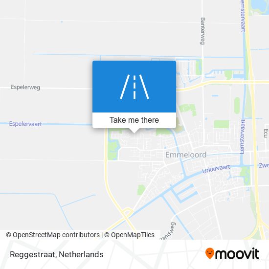 Reggestraat map