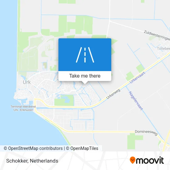 Schokker map