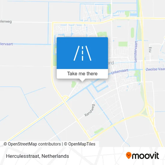 Herculesstraat map