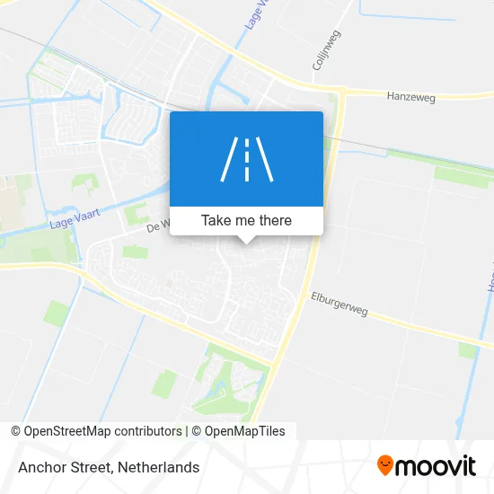 Ankerstraat map