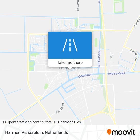 Harmen Visserplein map