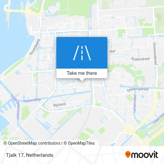 Tjalk 17 map