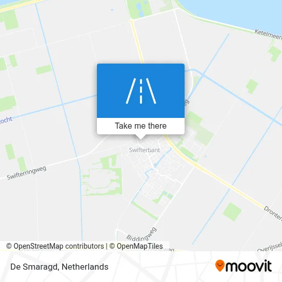 De Smaragd map