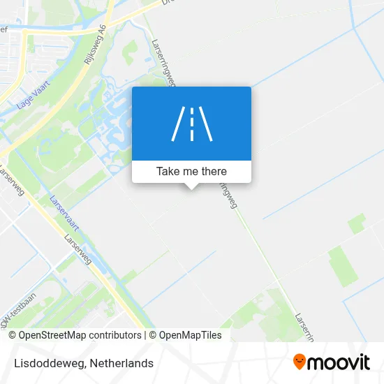 Lisdoddeweg map