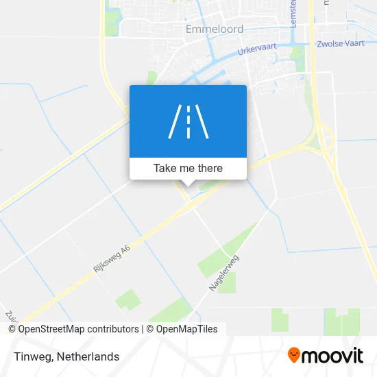 Tinweg Karte