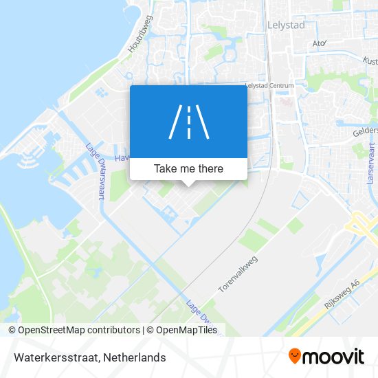 Waterkersstraat map