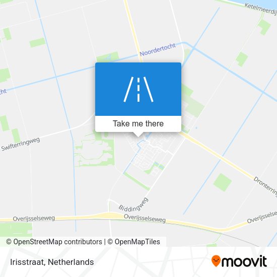 Irisstraat map