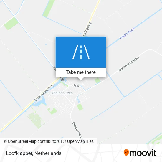 Loofklapper map