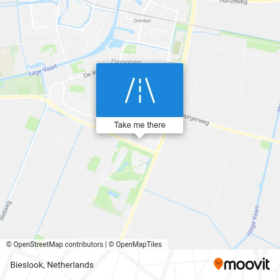 Bieslook map